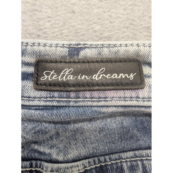 Stella in dreams Jeans Womens 9/29 Blue Bootcut Embroidered Western Bull Skull - Picture 12 of 16